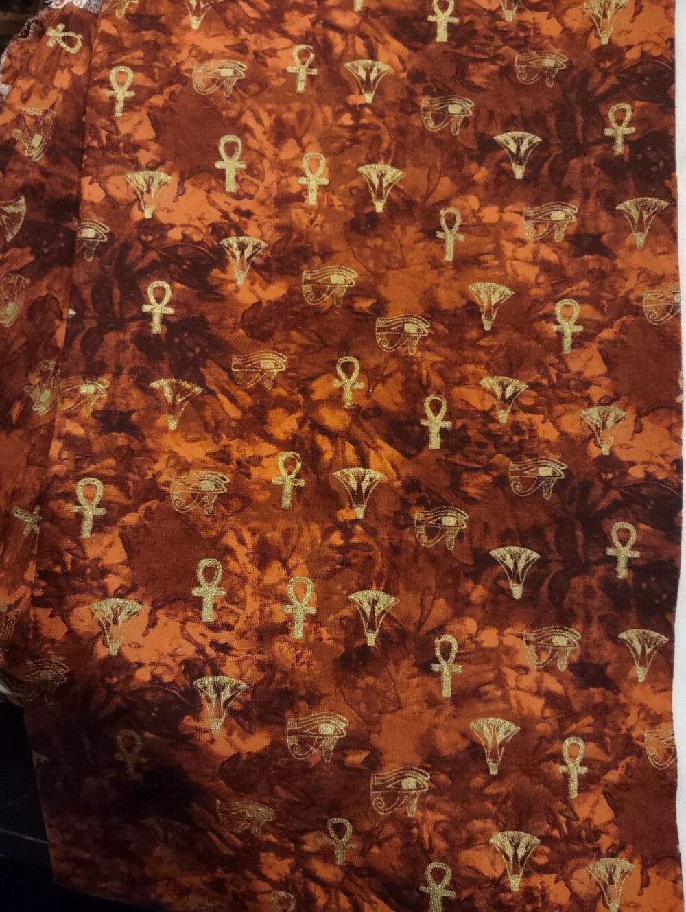 Fabric Sphinx Pattern Timeless Treasures Fabric